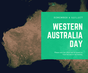 Western Australia Day - remember and reflect
